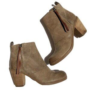 DV By Dolce Vita Leather Zip Up Ankle Booties NEW